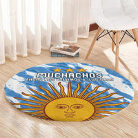 Argentina Football Round Carpet Muchachos, Ahora Nos Volvimos a Ilusionar