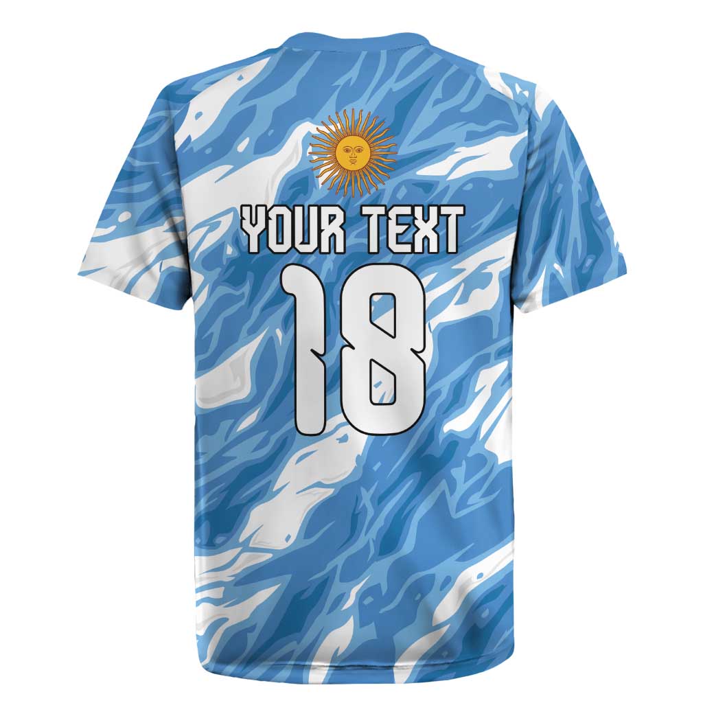 Custom Argentina Football Rugby Jersey Muchachos, Ahora Nos Volvimos a Ilusionar