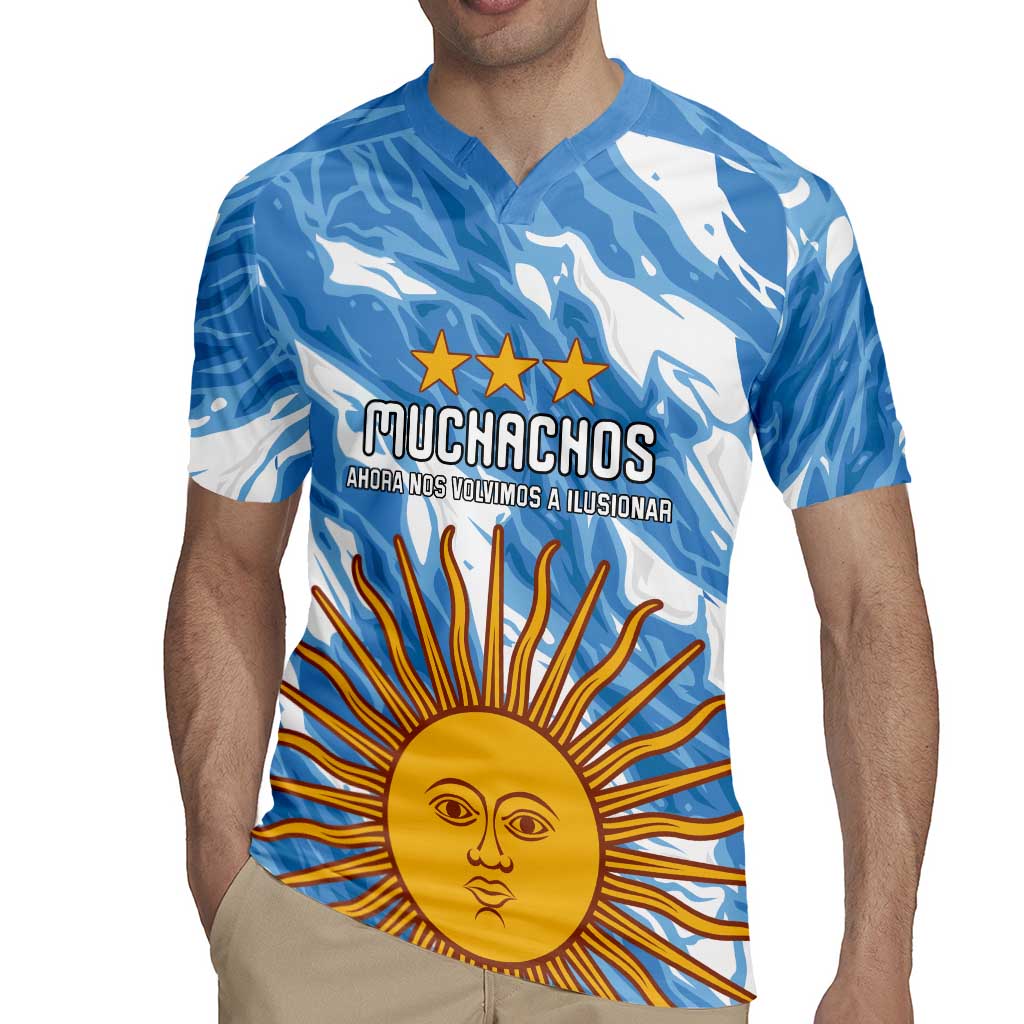 Custom Argentina Football Rugby Jersey Muchachos, Ahora Nos Volvimos a Ilusionar