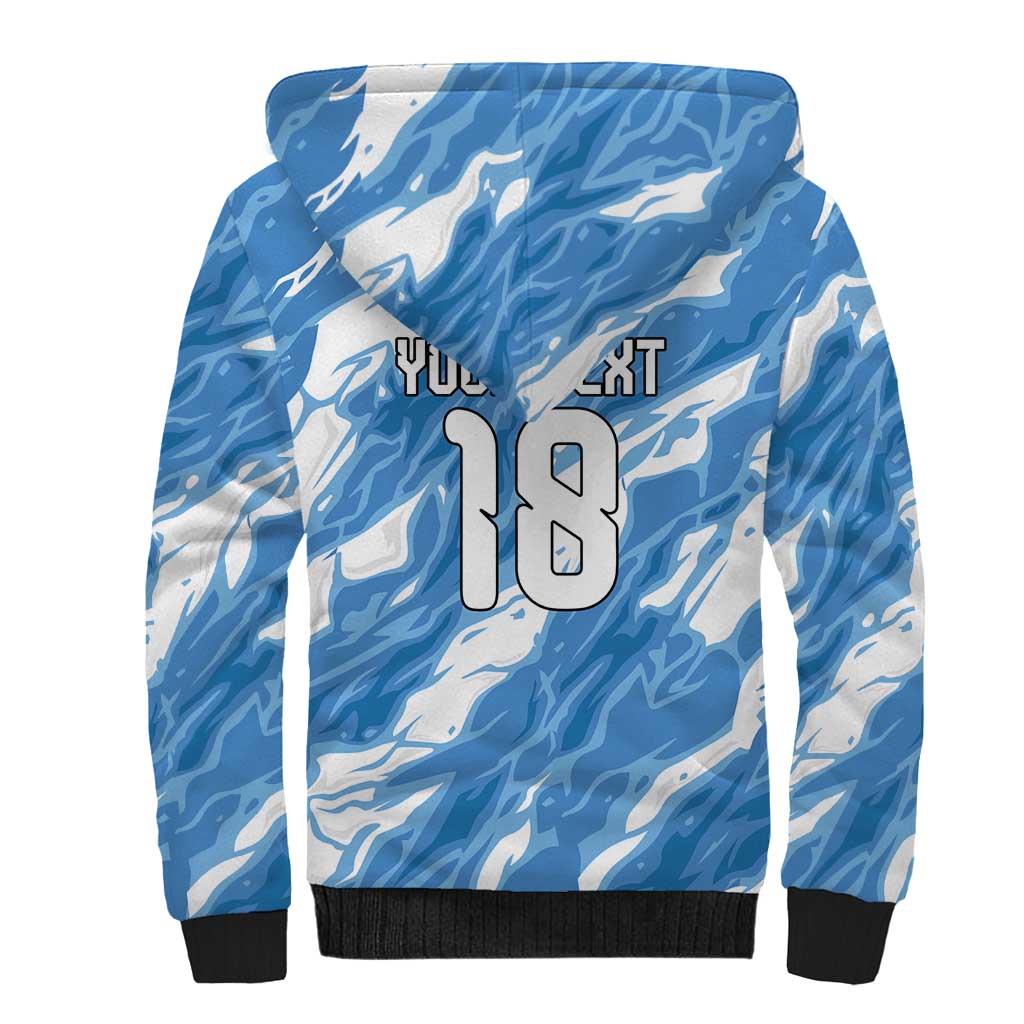 Custom Argentina Football Sherpa Hoodie Muchachos, Ahora Nos Volvimos a Ilusionar