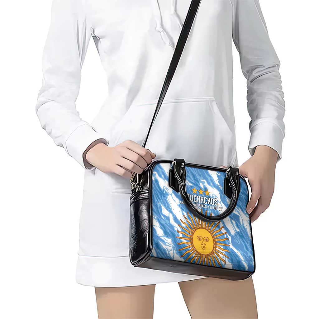 Argentina Football Shoulder Handbag Muchachos, Ahora Nos Volvimos a Ilusionar