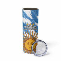Custom Argentina Football Skinny Tumbler Muchachos, Ahora Nos Volvimos a Ilusionar