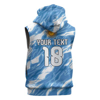 Custom Argentina Football Sleeveless Hoodie Muchachos, Ahora Nos Volvimos a Ilusionar