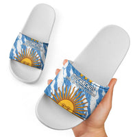 Argentina Football Slide Sandals Muchachos, Ahora Nos Volvimos a Ilusionar
