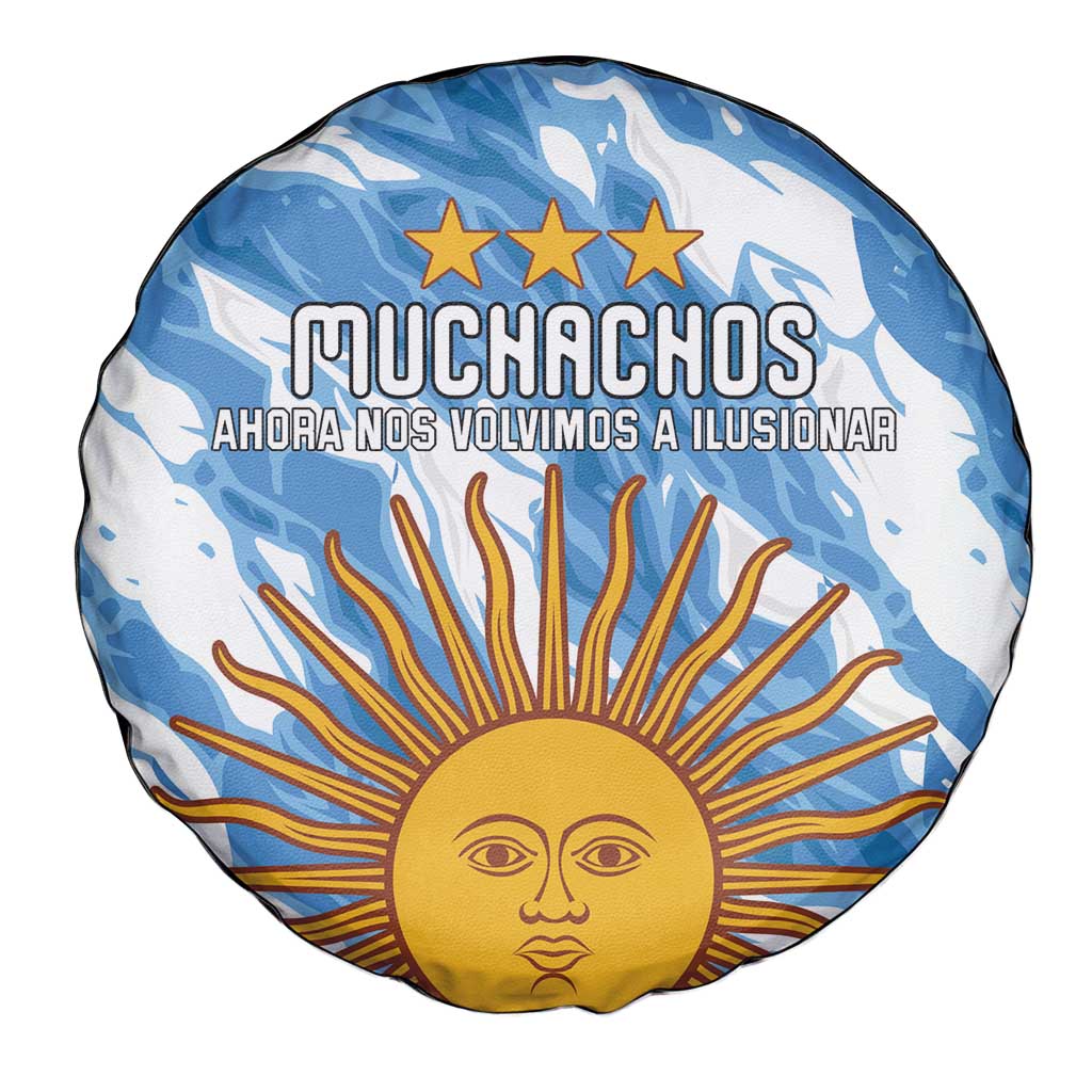 Argentina Football Spare Tire Cover Muchachos, Ahora Nos Volvimos a Ilusionar