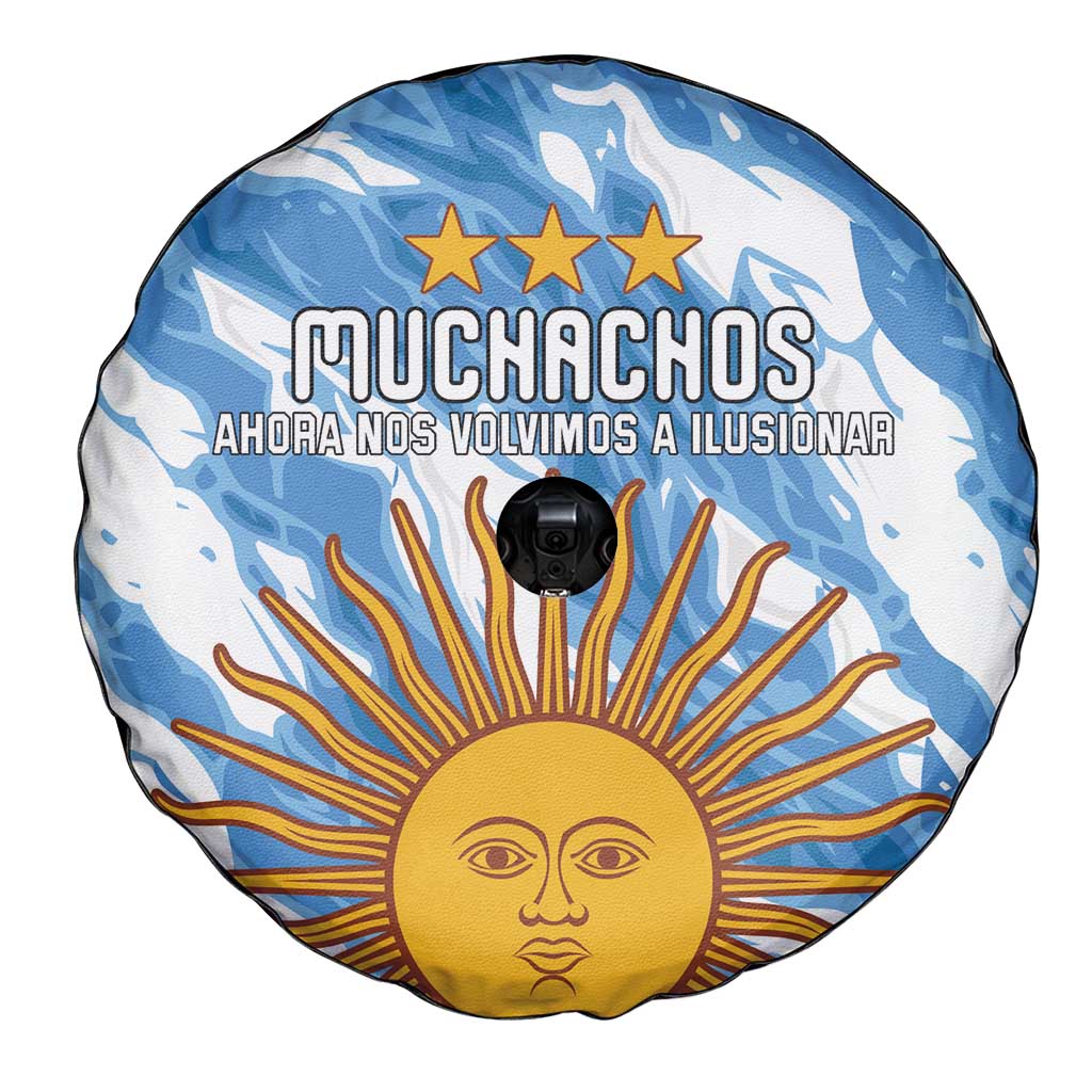 Argentina Football Spare Tire Cover Muchachos, Ahora Nos Volvimos a Ilusionar