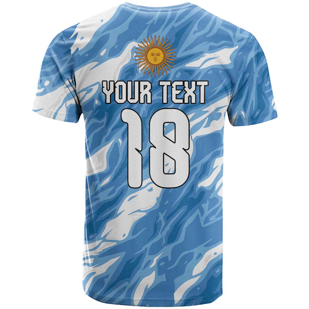 Custom Argentina Football T Shirt Muchachos, Ahora Nos Volvimos a Ilusionar