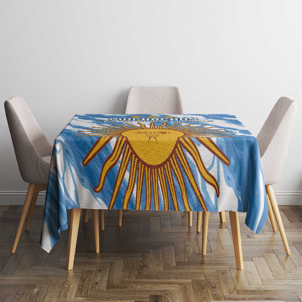 Argentina Football Tablecloth Muchachos, Ahora Nos Volvimos a Ilusionar