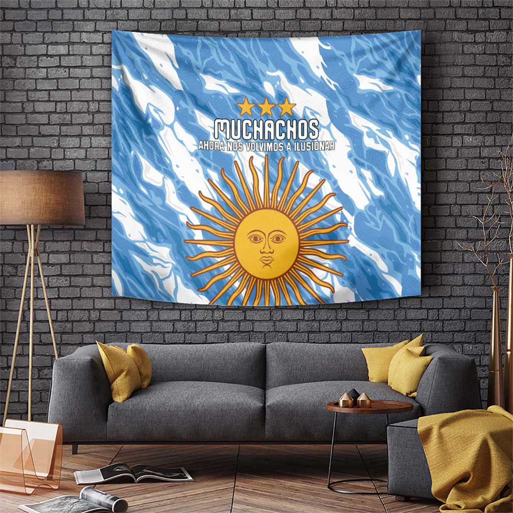 Argentina Football Tapestry Muchachos, Ahora Nos Volvimos a Ilusionar
