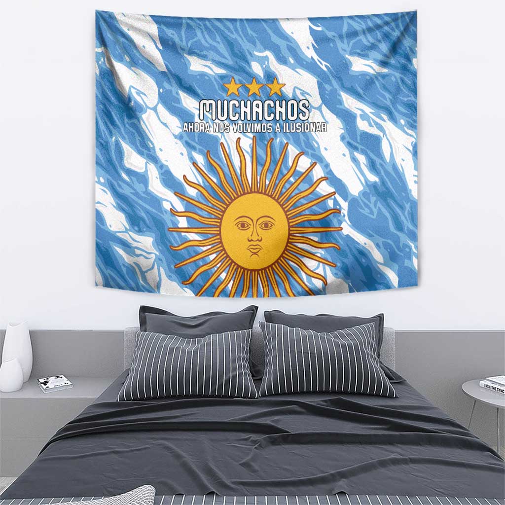 Argentina Football Tapestry Muchachos, Ahora Nos Volvimos a Ilusionar