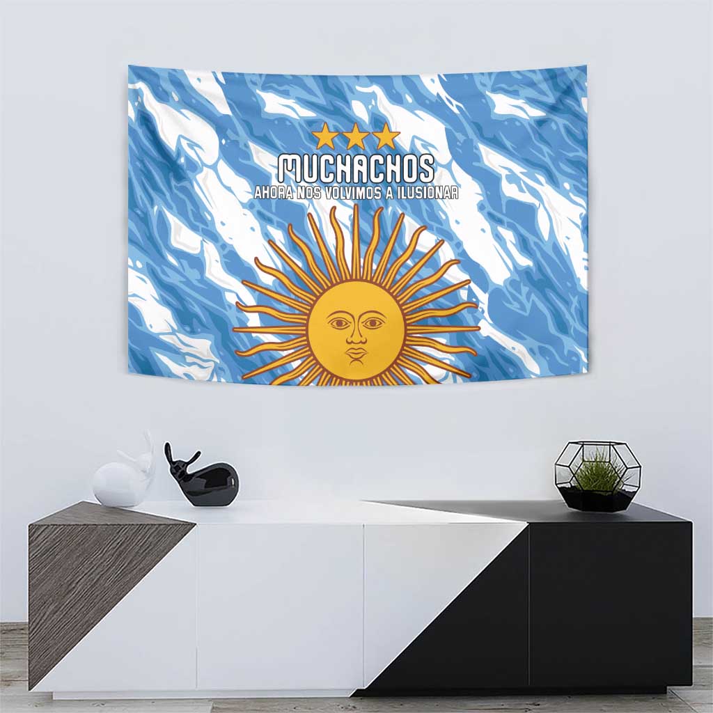 Argentina Football Tapestry Muchachos, Ahora Nos Volvimos a Ilusionar