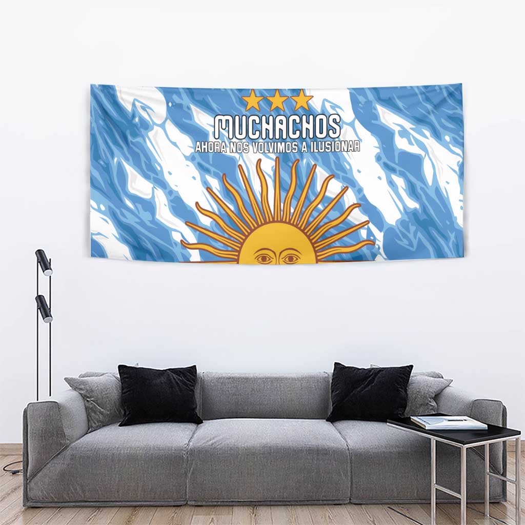 Argentina Football Tapestry Muchachos, Ahora Nos Volvimos a Ilusionar