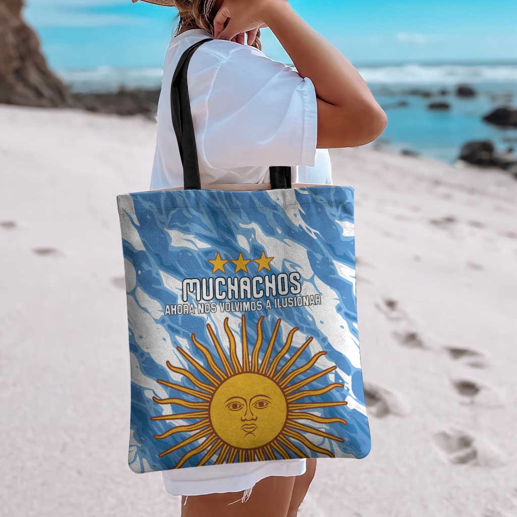 Argentina Football Tote Bag Muchachos, Ahora Nos Volvimos a Ilusionar