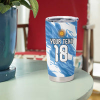 Custom Argentina Football Tumbler Cup Muchachos, Ahora Nos Volvimos a Ilusionar