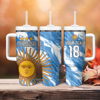Custom Argentina Football Tumbler With Handle Muchachos, Ahora Nos Volvimos a Ilusionar