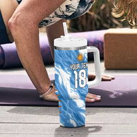 Custom Argentina Football Tumbler With Handle Muchachos, Ahora Nos Volvimos a Ilusionar