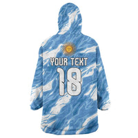 Custom Argentina Football Wearable Blanket Hoodie Muchachos, Ahora Nos Volvimos a Ilusionar