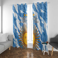 Argentina Football Window Curtain Muchachos, Ahora Nos Volvimos a Ilusionar