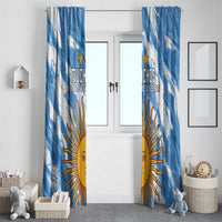 Argentina Football Window Curtain Muchachos, Ahora Nos Volvimos a Ilusionar