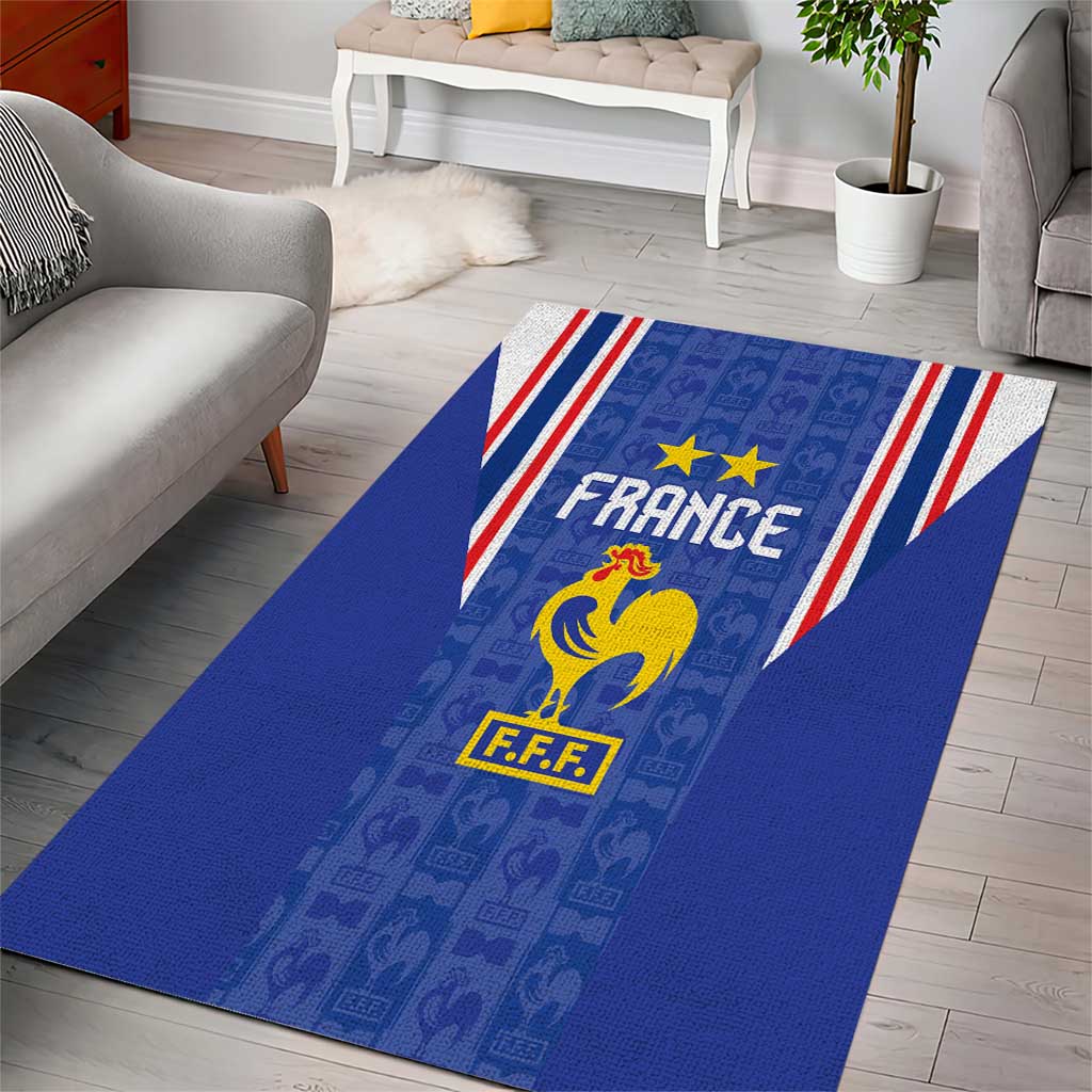 France Football Area Rug Les Bleus Glory Road to 2026