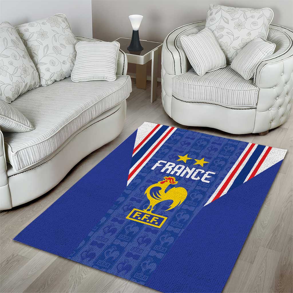 France Football Area Rug Les Bleus Glory Road to 2026