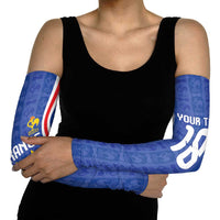 Custom France Football Arm Sleeves Les Bleus Glory Road to 2026