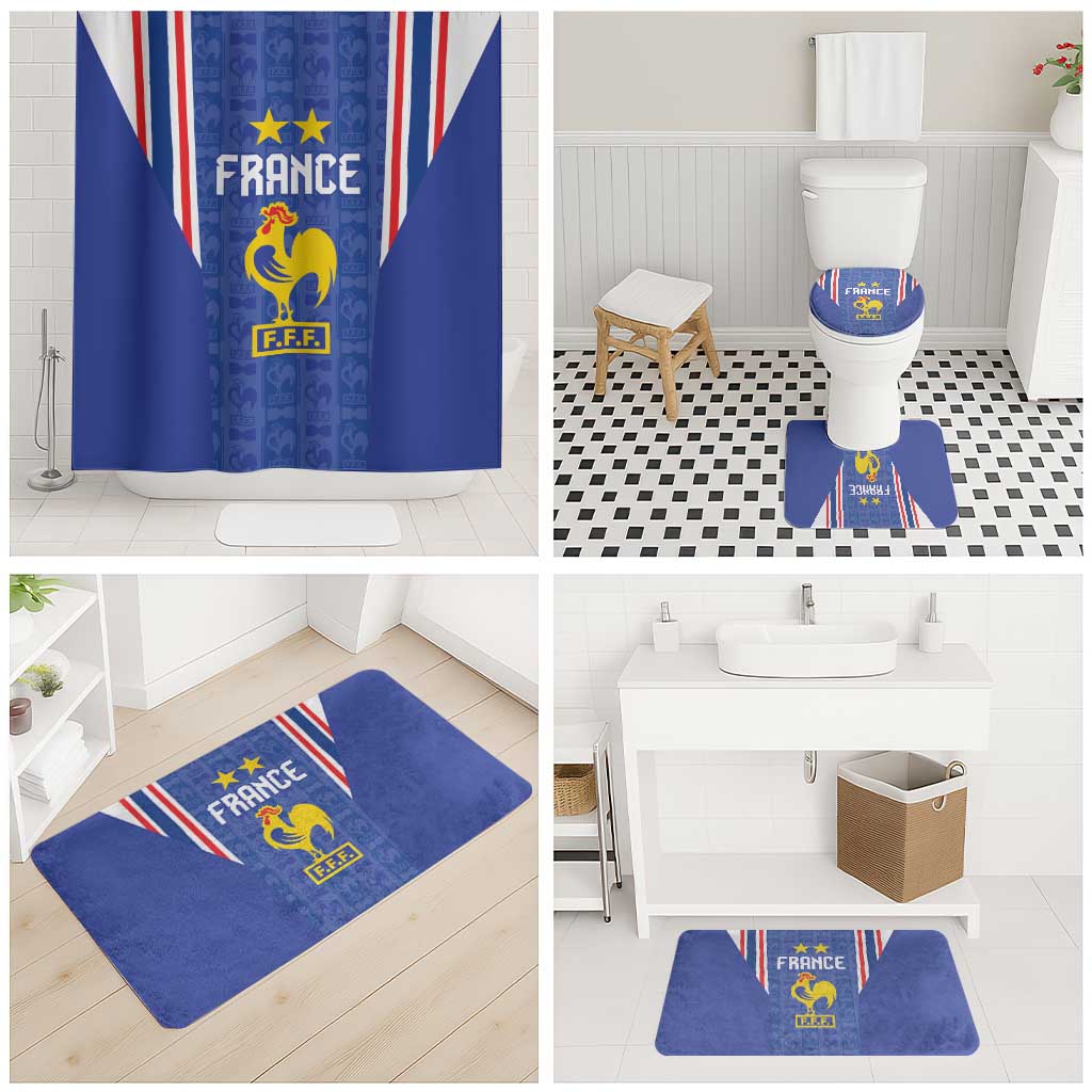 France Football Bathroom Set Les Bleus Glory Road to 2026