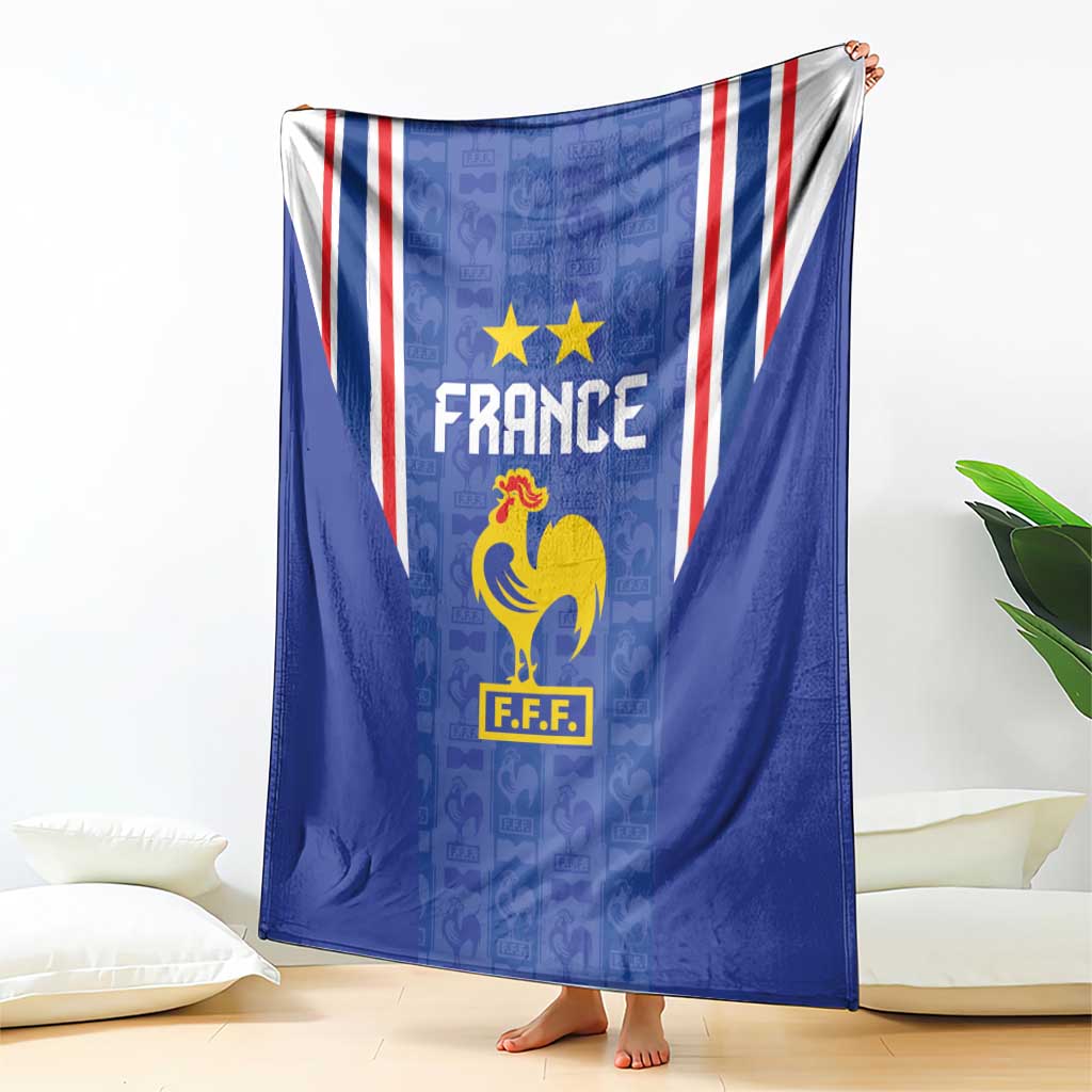 France Football Blanket Les Bleus Glory Road to 2026