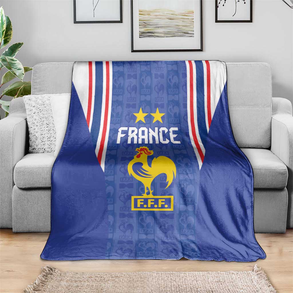 France Football Blanket Les Bleus Glory Road to 2026