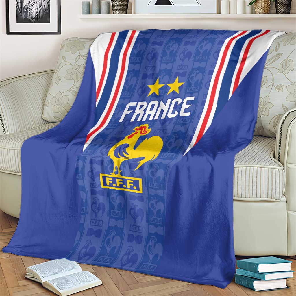 France Football Blanket Les Bleus Glory Road to 2026