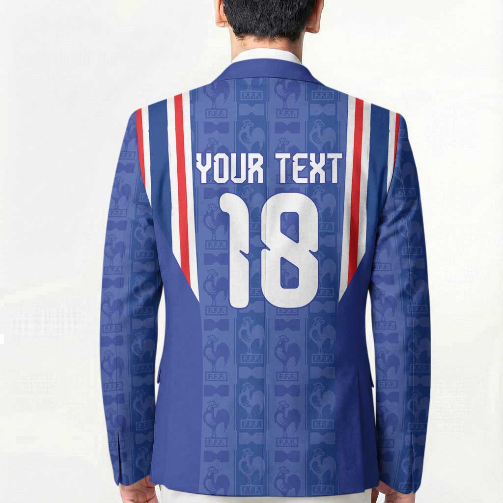 Custom France Football Blazer Les Bleus Glory Road to 2026