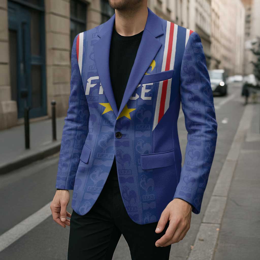 Custom France Football Blazer Les Bleus Glory Road to 2026