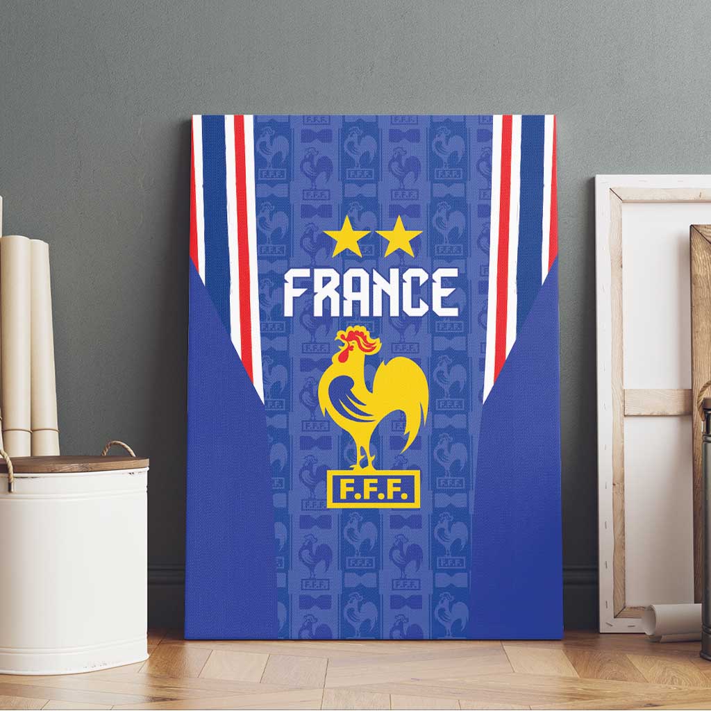 France Football Canvas Wall Art Les Bleus Glory Road to 2026