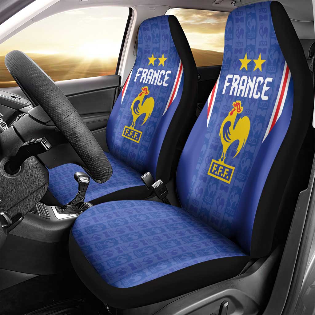 France Football Car Seat Cover Les Bleus Glory Road to 2026