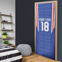 Custom France Football Door Cover Les Bleus Glory Road to 2026