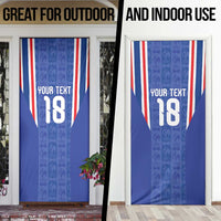 Custom France Football Door Cover Les Bleus Glory Road to 2026