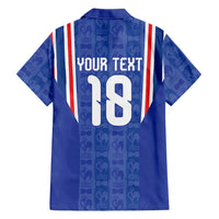 Custom France Football Hawaiian Shirt Les Bleus Glory Road to 2026