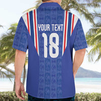 Custom France Football Hawaiian Shirt Les Bleus Glory Road to 2026