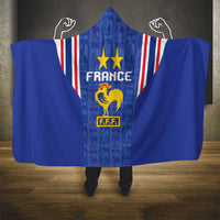 France Football Hooded Blanket Les Bleus Glory Road to 2026