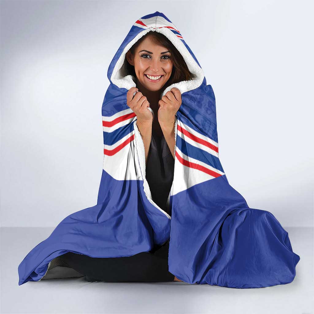 France Football Hooded Blanket Les Bleus Glory Road to 2026