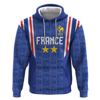 Custom France Football Hoodie Les Bleus Glory Road to 2026