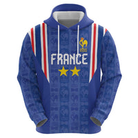 Custom France Football Hoodie Les Bleus Glory Road to 2026
