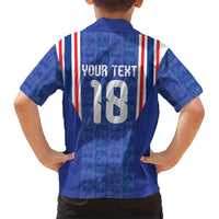 Custom France Football Kid Hawaiian Shirt Les Bleus Glory Road to 2026