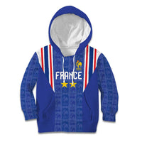 Custom France Football Kid Hoodie Les Bleus Glory Road to 2026