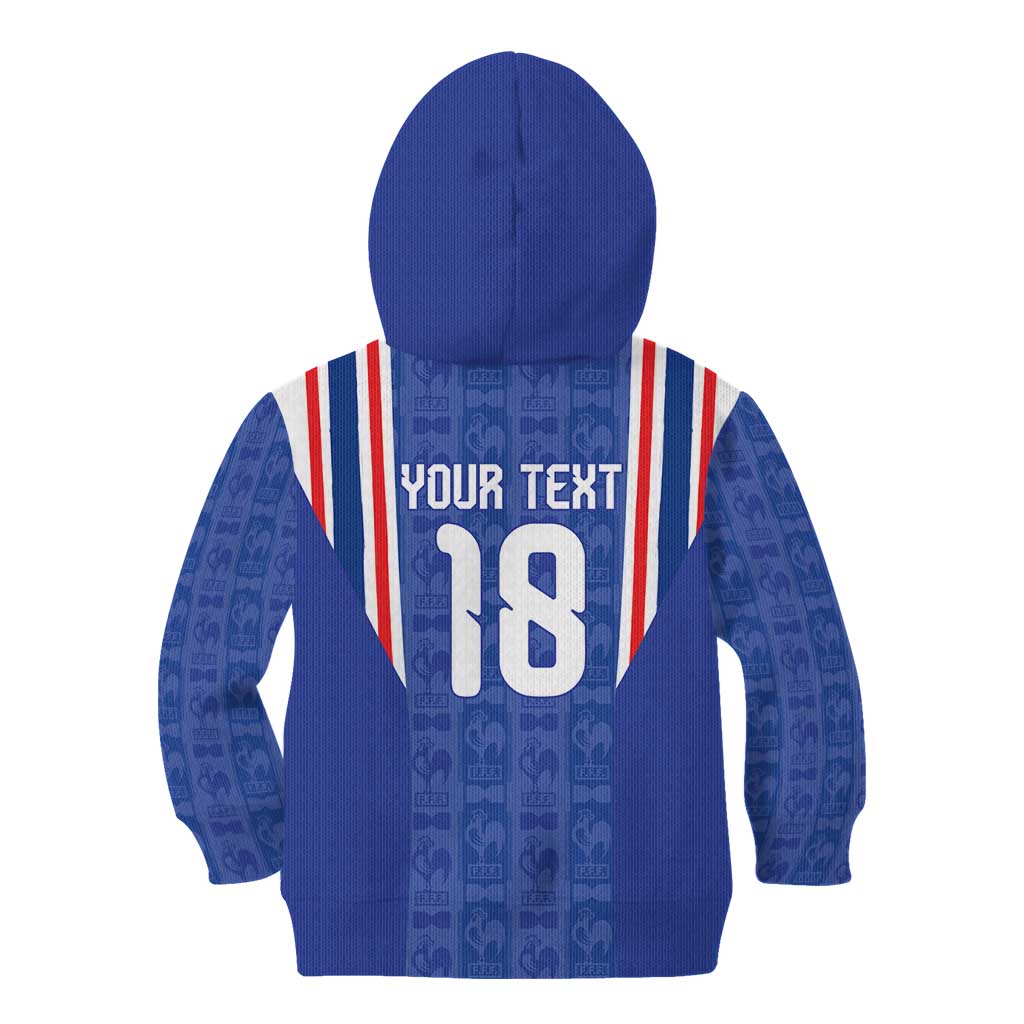 Custom France Football Kid Hoodie Les Bleus Glory Road to 2026