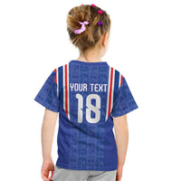 Custom France Football Kid T Shirt Les Bleus Glory Road to 2026