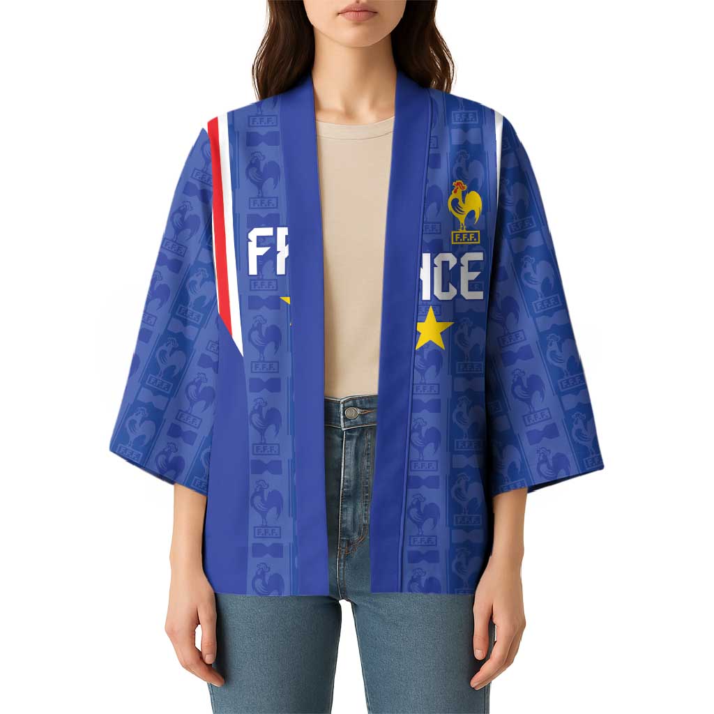 Custom France Football Kimono Les Bleus Glory Road to 2026
