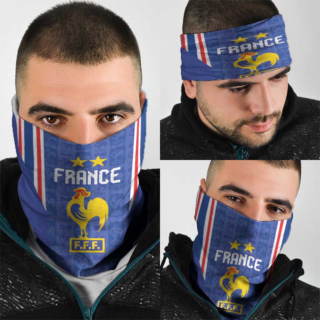 France Football Neck Gaiter Les Bleus Glory Road to 2026