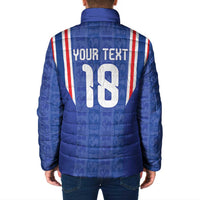 Custom France Football Padded Jacket Les Bleus Glory Road to 2026