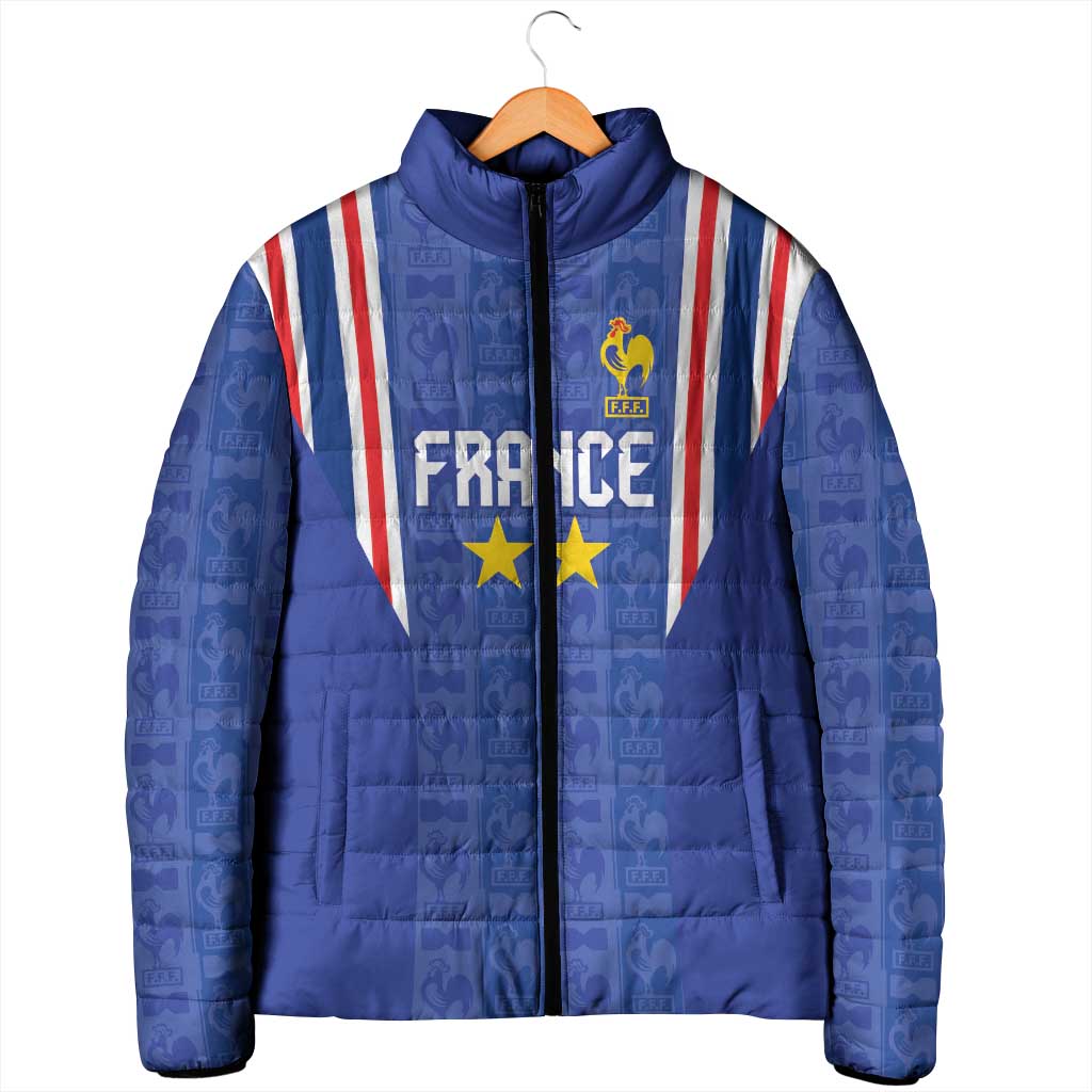 Custom France Football Padded Jacket Les Bleus Glory Road to 2026